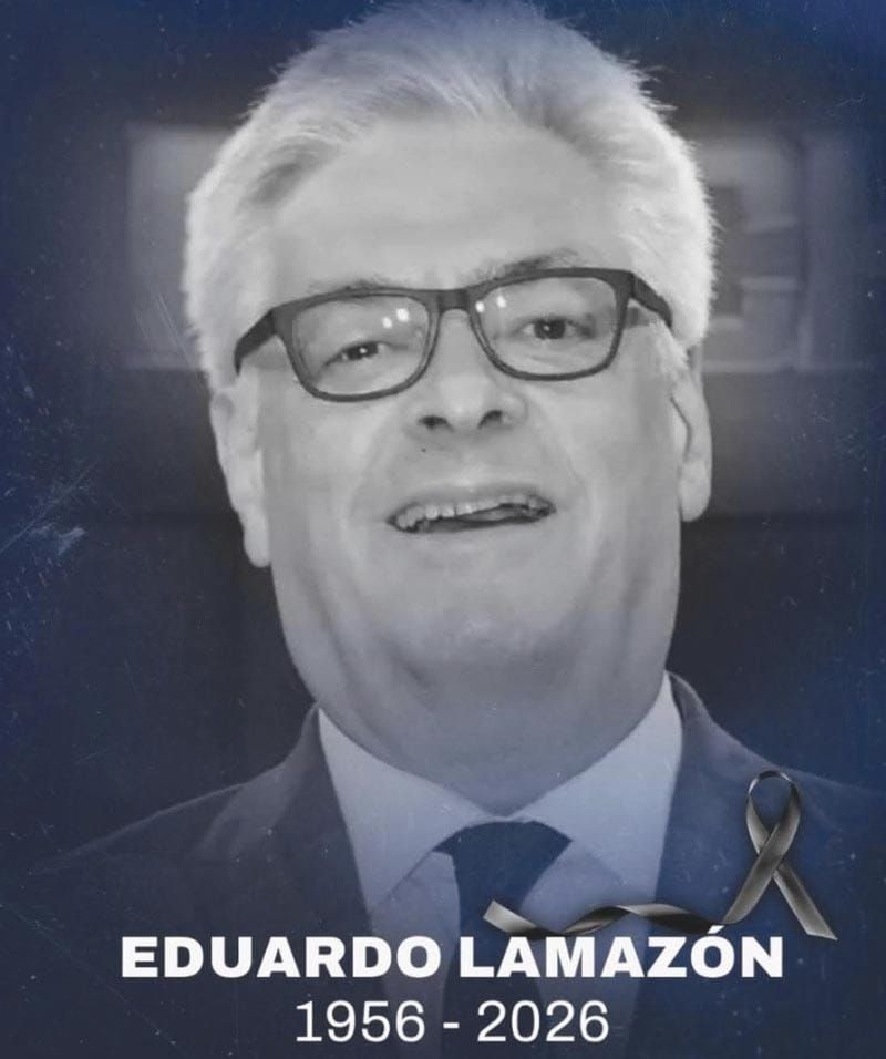 ¡FALLECE EDUARDO LAMAZÓN!