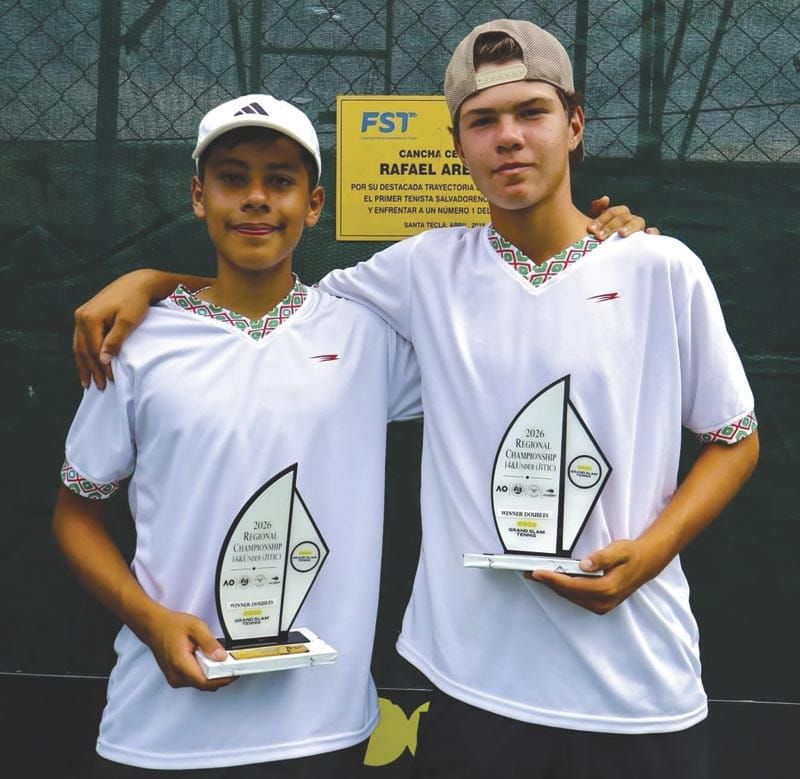 ¡DOBLE TÍTULO INTERNACIONAL PARA TENISTA VERACRUZANO EN EL SALVADOR!