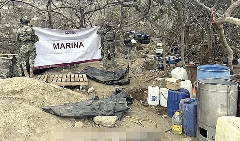 ¡MARINA DESMANTELA NARCOLABORATORIO DE “MAYITO FLACO”!