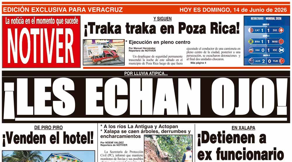LA PORTADA - DOMINGO 14 DE JUNIO 2026