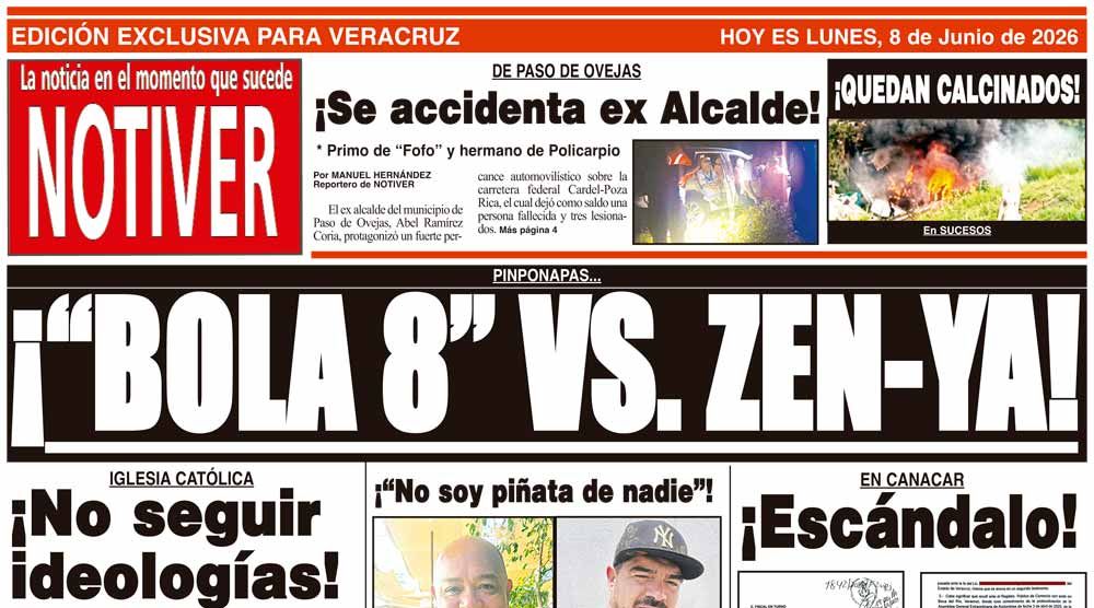 LA PORTADA - LUNES 8 DE JUNIO 2026