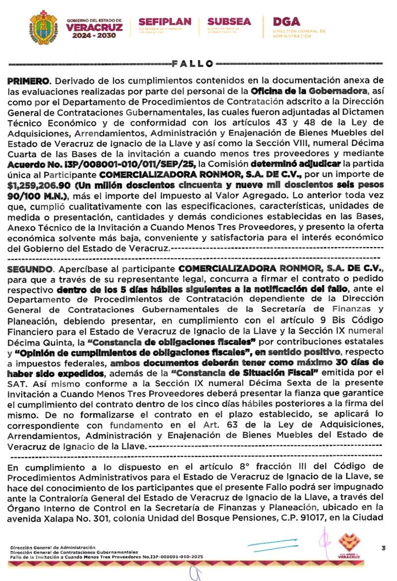 ¡COMPRAN VALLAS PARA PROTEGERSE! - *Paga un millón 460 mil pesos a la empresa Comercializadora Ronmor