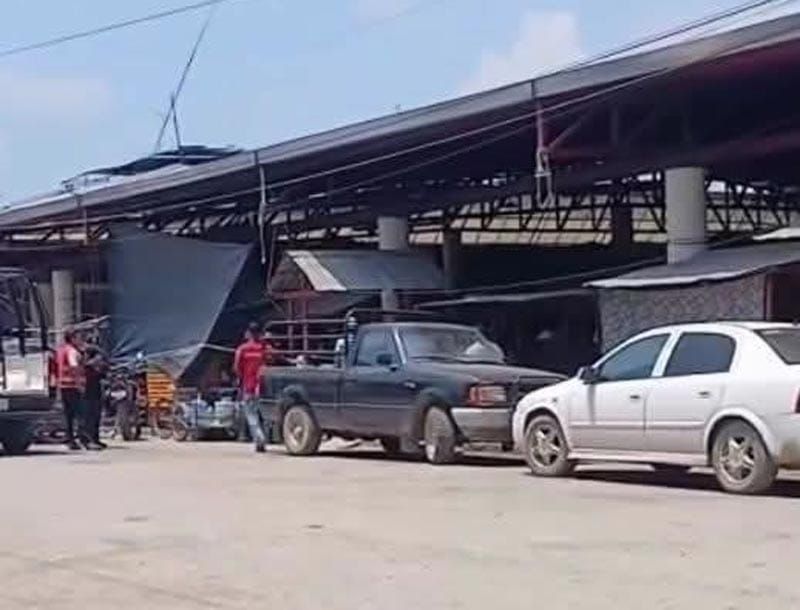 ¡EJECUTAN A CARNICERO EN EL MERCADO DE PLATÓN SÁNCHEZ!