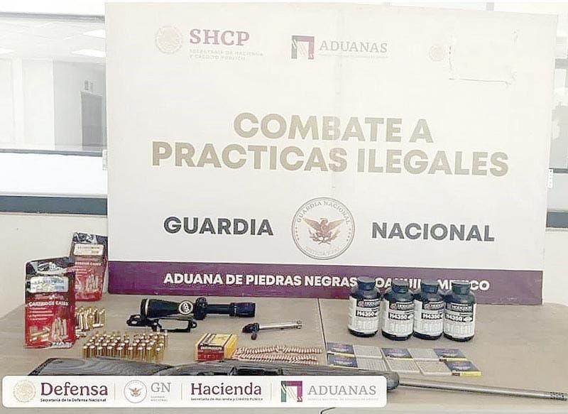 ¡INCAUTAN ARMAS EN AUTOBÚS DE EU QUE IBA A ZACATECAS!