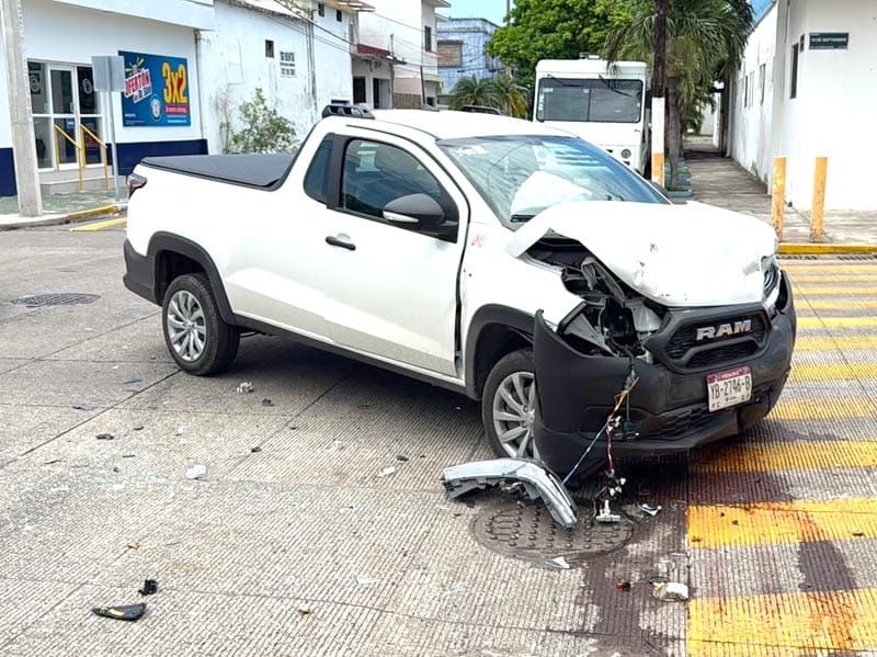¡TRANCAZO: 1 HERIDA!