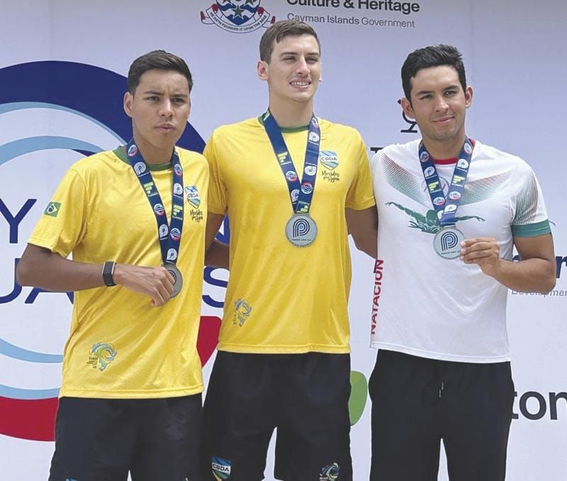 ¡RAMSÉS MIRANDA PODIO EN ISLAS CAIMÁN!