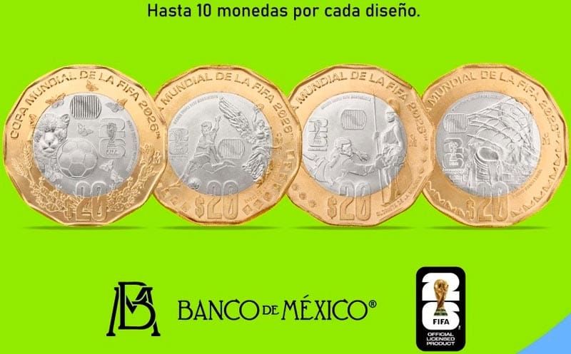 ¡LLEGA LA MONEDA DEL MUNDIAL!