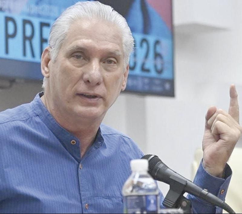 ¡EU SANCIONA AL PRESIDENTE DE CUBA, MIGUEL DÍAZ-CANEL!