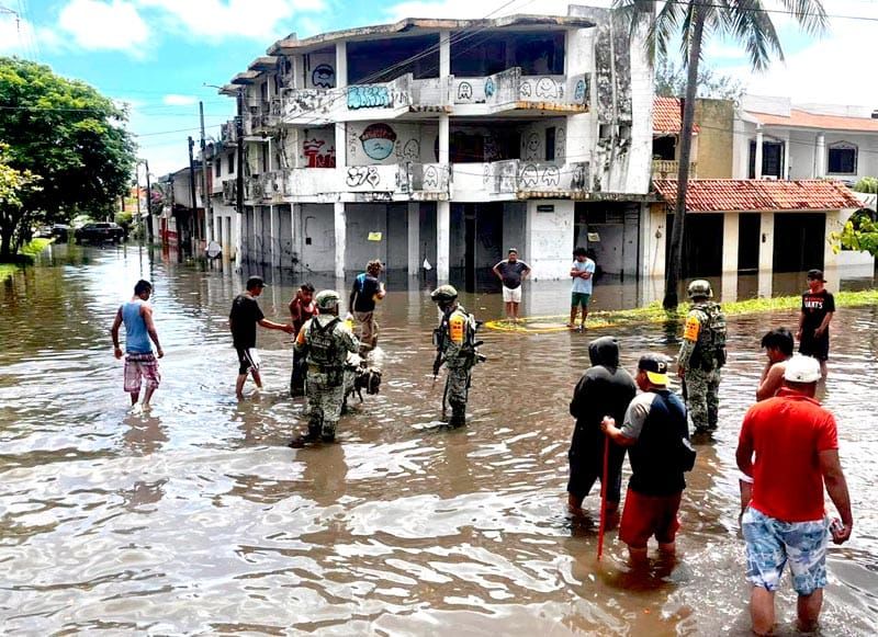 ¡FUE UN DILUVIO! - GLUB... GLUB...