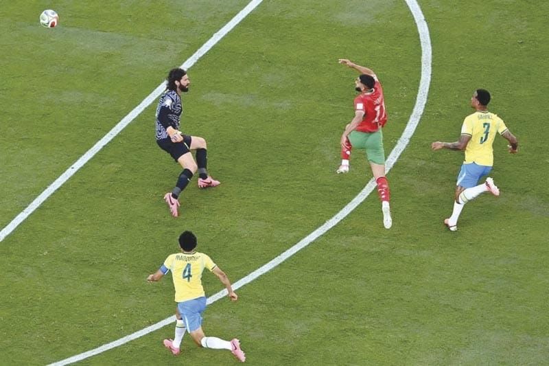 ¡PARTIDAZO…! - *Brasil y Marruecos responden a la expectativa