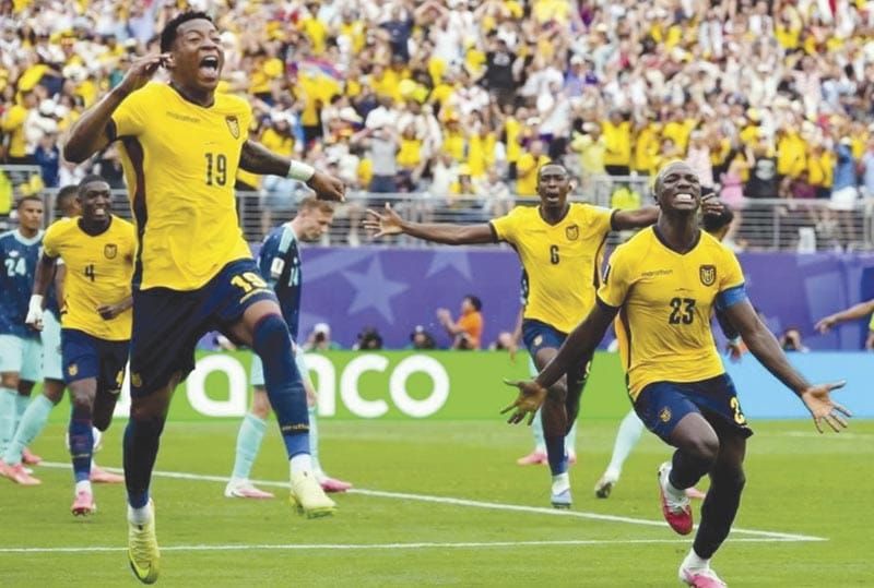 ¡SORPRESA! - *Ecuador lo hace, vence a Alemania y se mete a 16vos
