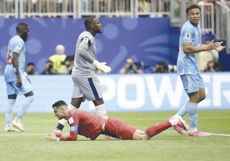 ¡CRISTIANO LAMENTA EL EMPATE DE PORTUGAL CON EL CONGO!