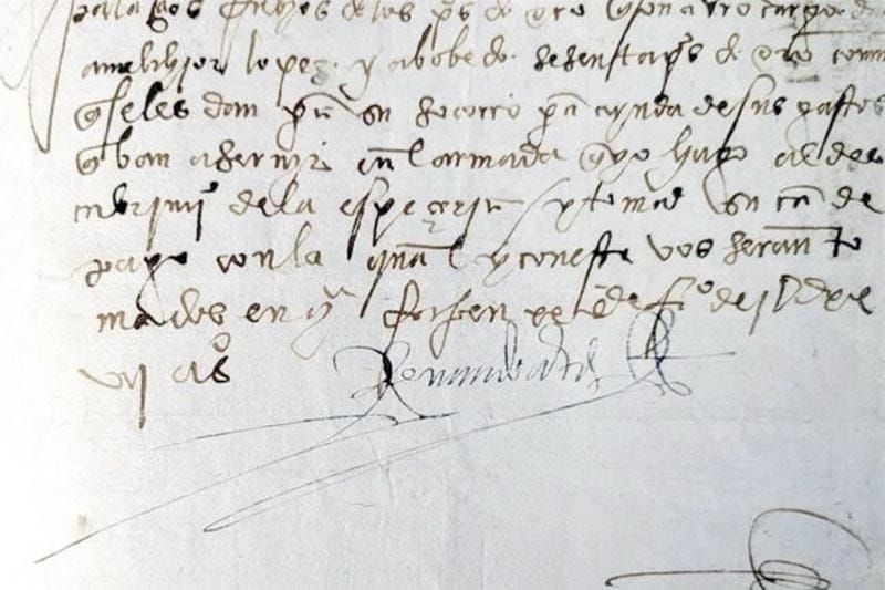 ¡RESTITUYE FBI A MÉXICO DOCUMENTO FIRMADO POR CORTÉS!