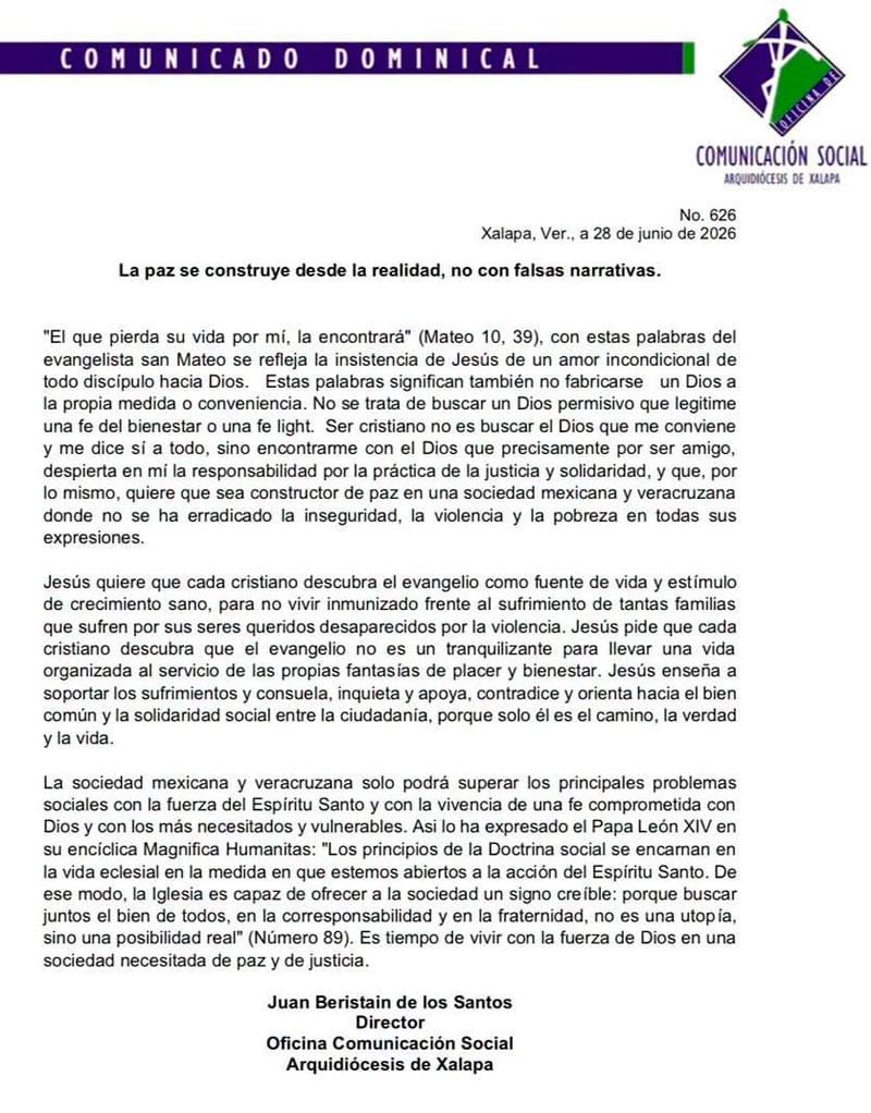 ¡INSEGURIDAD, VIOLENCIA Y POBREZA! - IGLESIA CATÓLICA