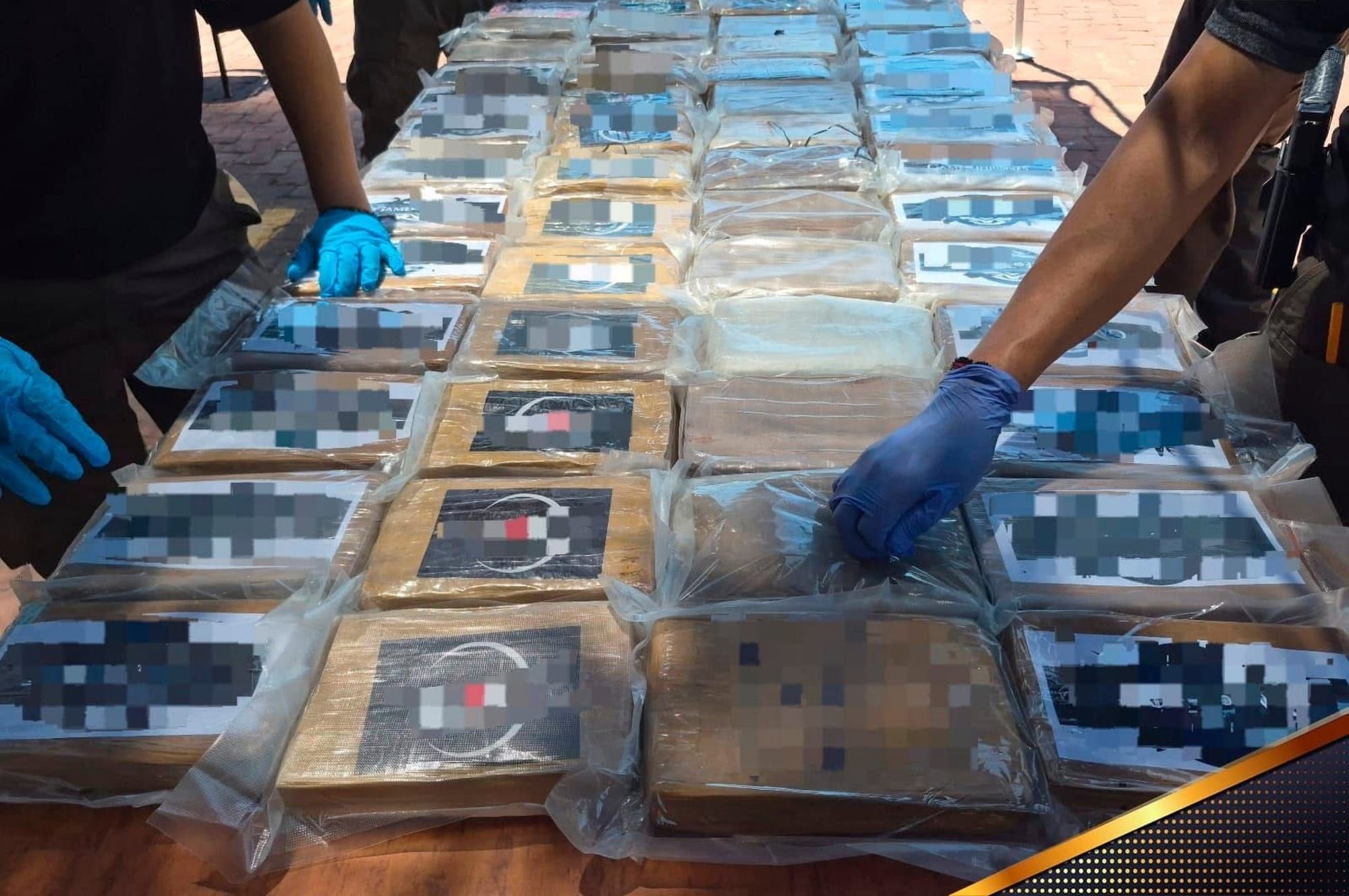 ¡ASEGURA MARINA 270 KILOS DE COCAÍNA!