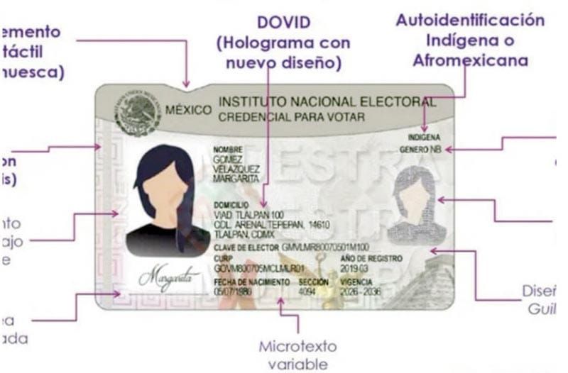 ¡INE PRESENTA NUEVO MODELO DE CREDENCIAL PARA VOTAR!