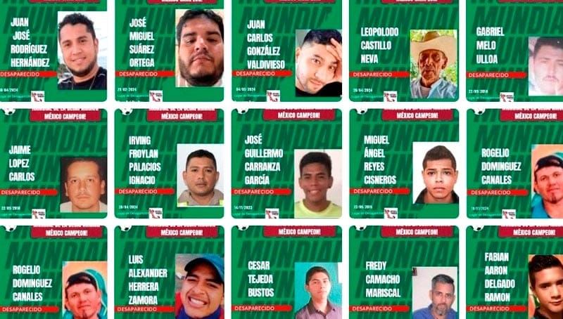 ¡MUNDIAL DE LOS DESAPARECIDOS! - *Colectivos veracruzanos se unen a pronunciamiento nacional