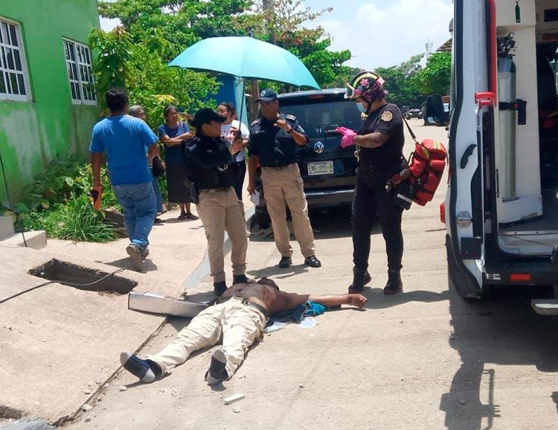 ¡SE ELECTROCUTÓ POR TOCAR LA LÍNEA DE ALTA TENSIÓN!