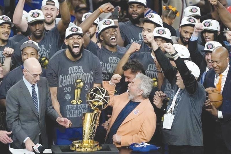 ¡ACABÓ EL MALEFICIO! LOS KNICKS SON CAMPEONES!