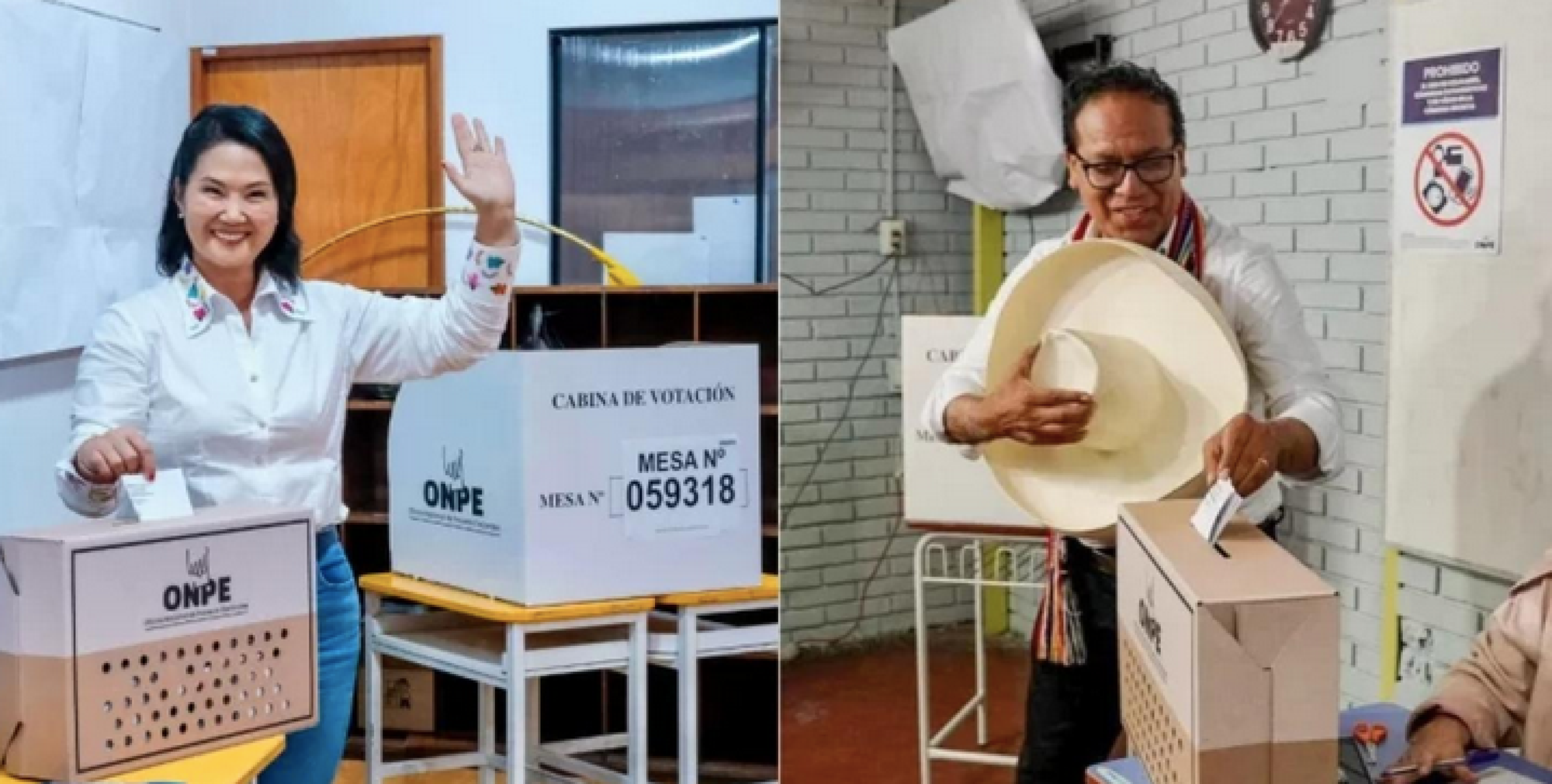 ¡ENCUESTAS A BOCA DE URNA REVELAN “EMPATE TÉCNICO” ENTRE SÁNCHEZ Y FUJIMORI EN PERÚ!