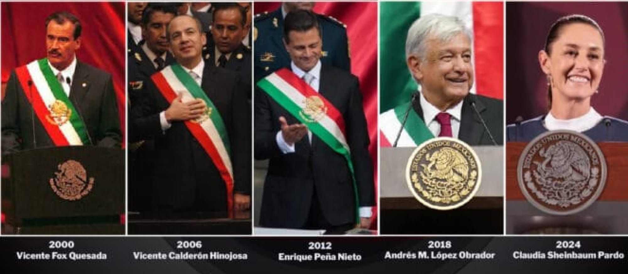 ¡QUE SHEINBAUM NO INVESTIGARÁ A PEÑA, CALDERÓN, FOX Y ZEDILLO!