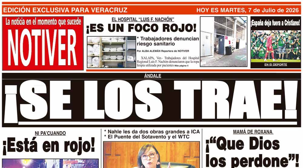 LA PORTADA - MARTES 7 DE JULIO 2026