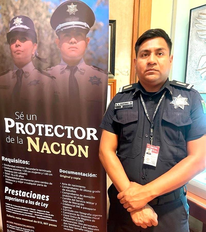 ¡BUSCAN GUARDIAS PARA LA SSPC!