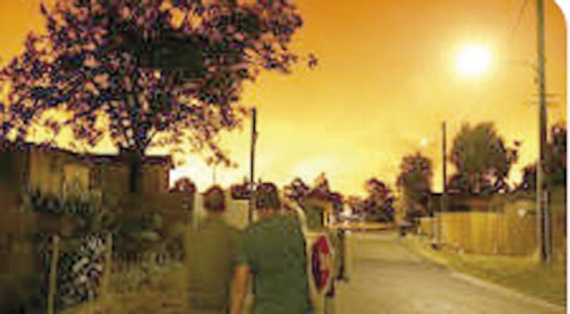 ¡"EL CIELO SE PUSO ROJO"!