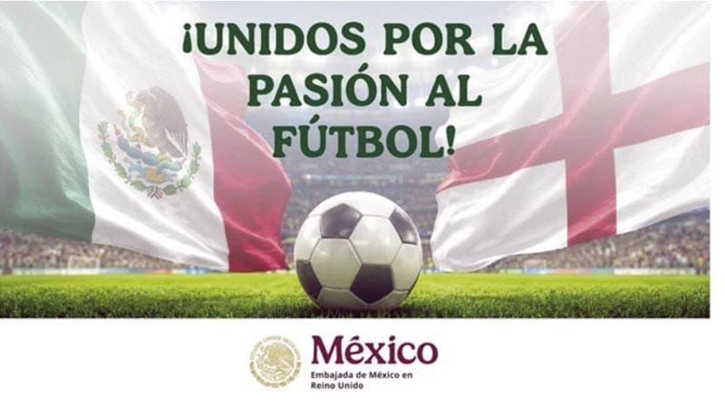 ¡PRENDE FOCOS ROJOS LA EMBAJADA DE EU! - POR EL JUEGO MEXICO-INGLATERRA