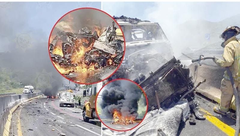 ¡TRAGEDIA EN LA AUTOPISTA! - HAY 16 MUERTOS