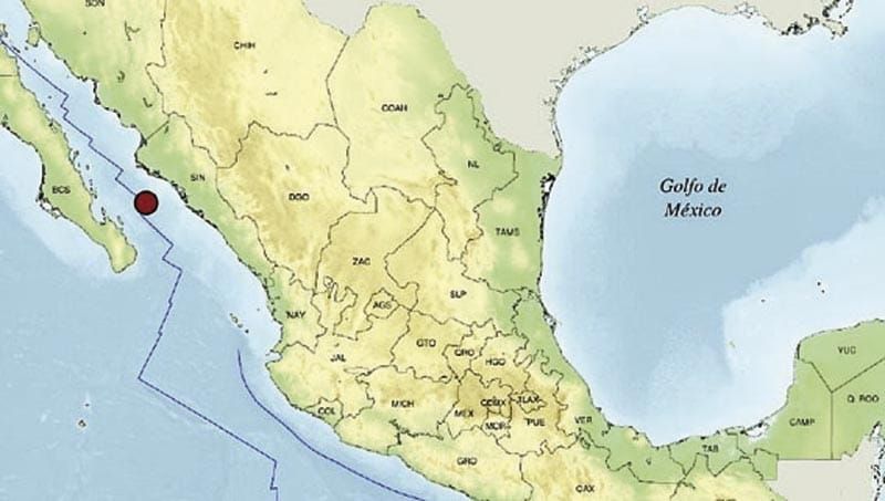 ¡SISMO DE MAGNITUD 6.1 SACUDE A SINALOA!