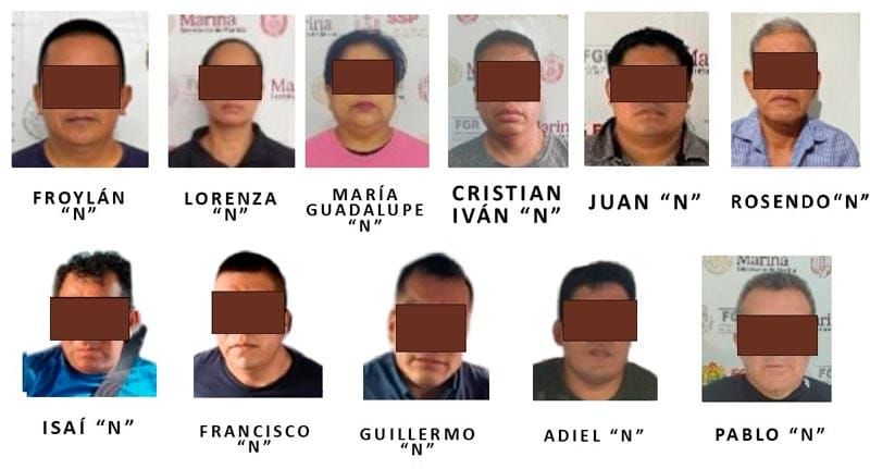 ¡CAPTURAN A ONCE POLICÍAS POR DESAPARICIÓN FORZADA DE PERSONAS!