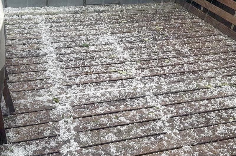 ¡AZOTAN LLUVIAS Y GRANIZO A CDMX!
