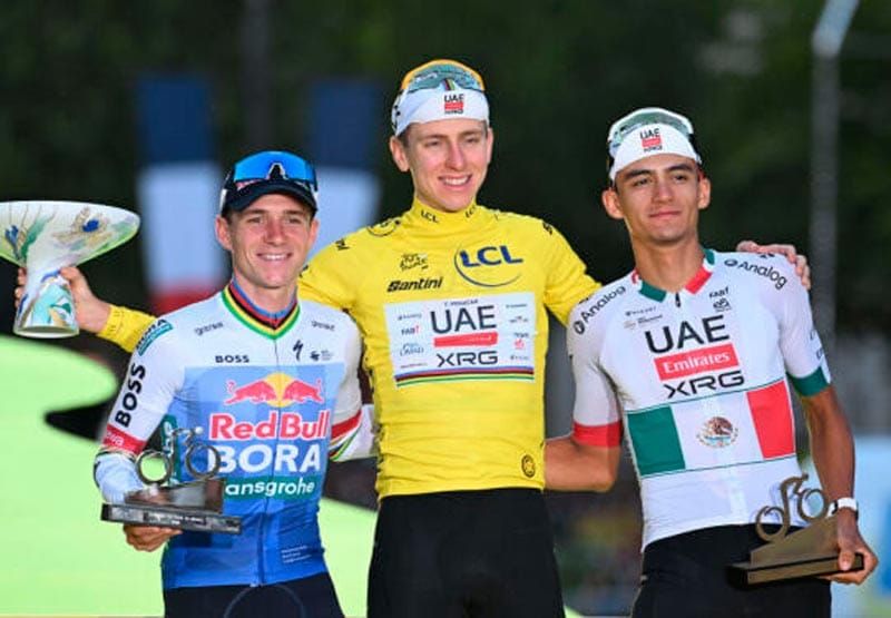 ¡ISAAC DEL TORO HACE HISTORIA, TERCER PUESTO DEL TOUR DE FRANCIA 2026!