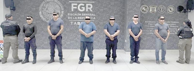 ¡CAEN 6 POLICÍAS EN TABASCO!