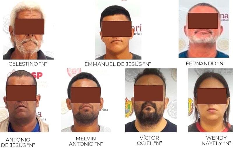 ¡PRISIÓN PREVENTIVA A 7 DETENIDOS DEL CATEO A LA CHATARRERA VICAN!