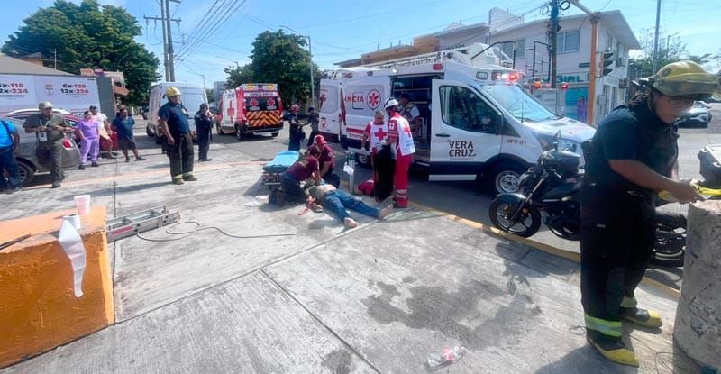 ¡SE ELECTROCUTÓ TRABAJADOR DE TELMEX!