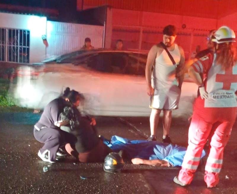 ¡MURIÓ BIKER EN CHUZA DE MOTOS!