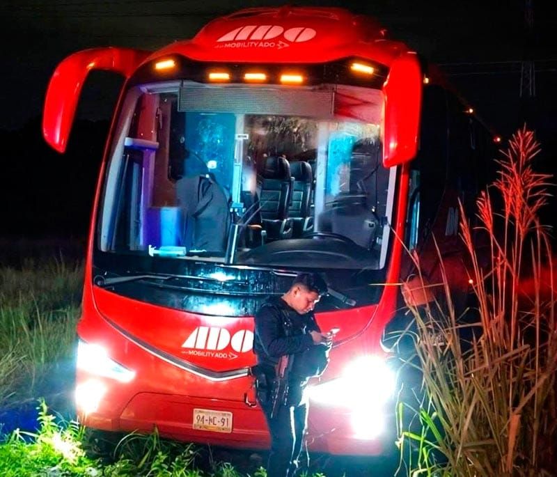 ¡“PIRATAS DEL ASFALTO” ASALTAN AUTOBÚS ADO!