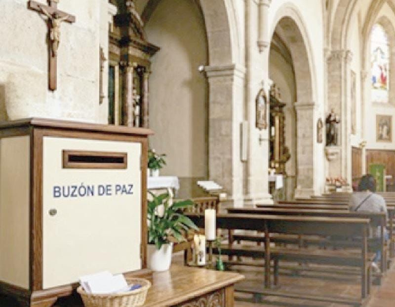 ¡IGLESIAS INSTALARÁN "BUZONES DE PAZ"!