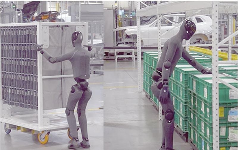 ¡ROBOTS QUE HABLAN Y CAMINAN LLEGARÁN A LAS FÁBRICAS DE AUTOMÓVILES!