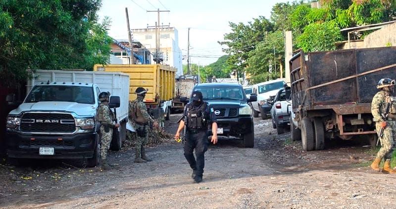 ¡SIETE DETENIDOS EN CATEO EN CHATARRERA!