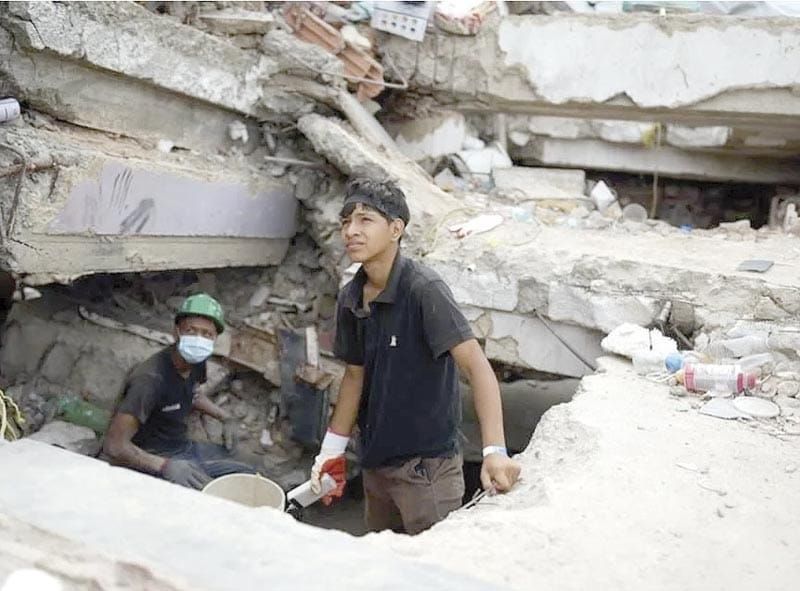 ¡VAN 6 MIL 125 MUERTOS POR SISMOS EN VENEZUELA!