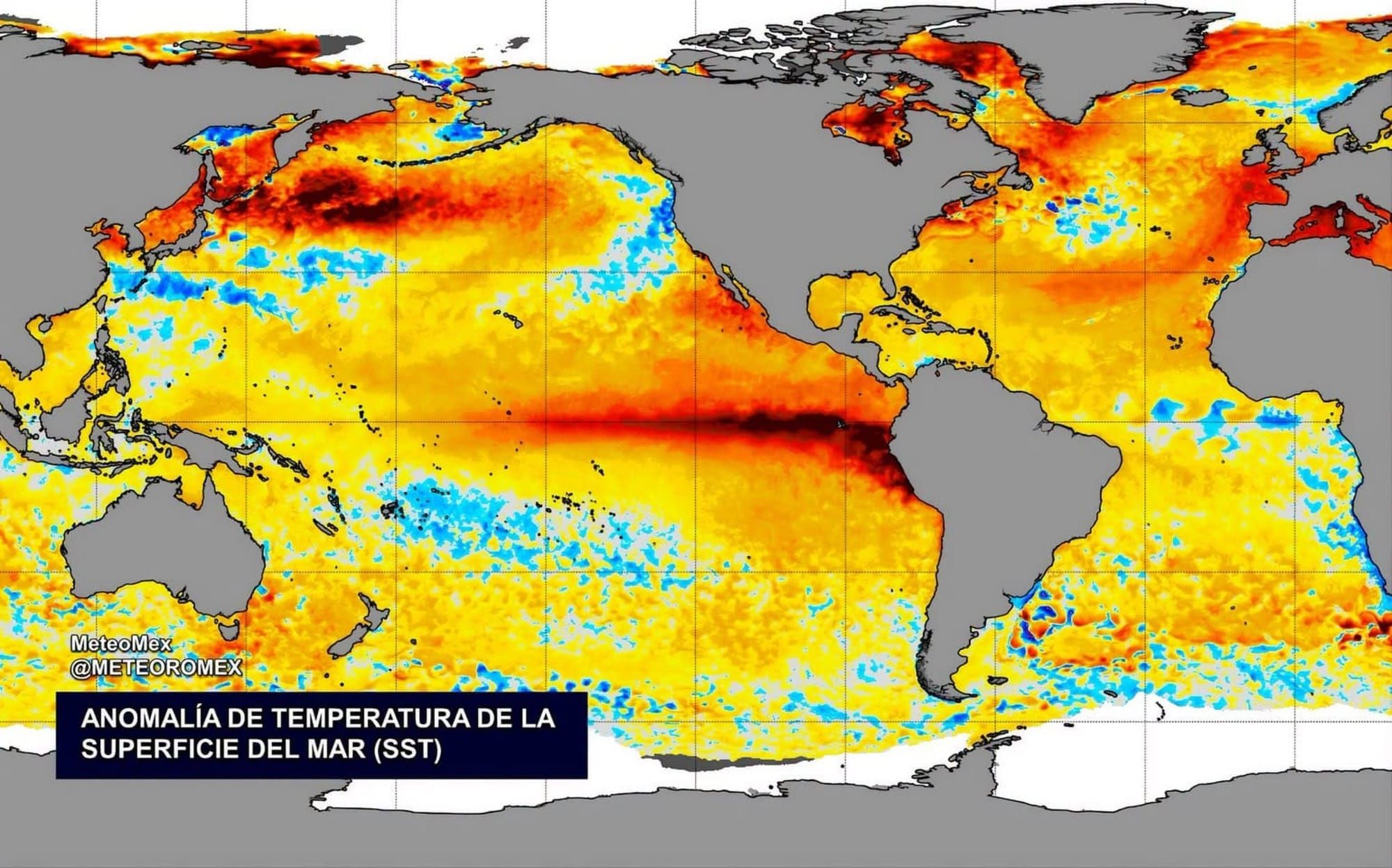 ¡EL NIÑO TIENE 95 % DE PROBABILIDAD DE SER MUY FUERTE: QUÉ PASARÁ CON EL INVIERNO 2026-2027!