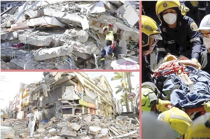 ¡ASCIENDE A 240 CIFRA DE MUERTOS POR EL TERREMOTO EN COLOMBIA!