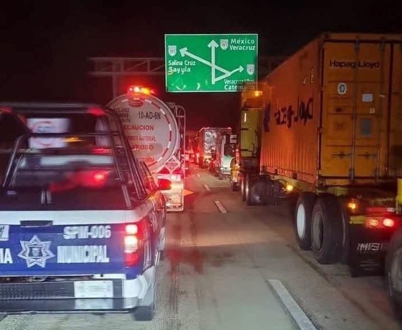 ¡OFICIAL DE SSPC MURIÓ ARROLLADO EN PUESTO DE CONTROL EN LA AUTOPISTA!