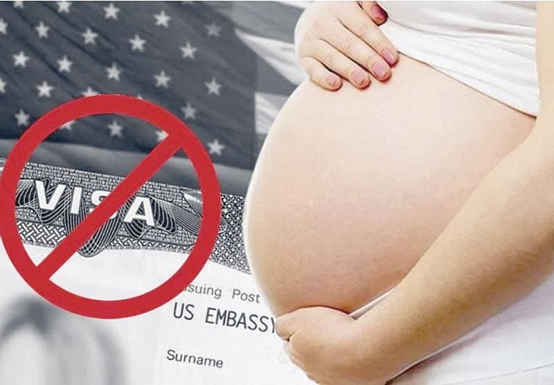 ¡CANCELARÁN VISAS POR TURISMO DE MATERNIDAD!