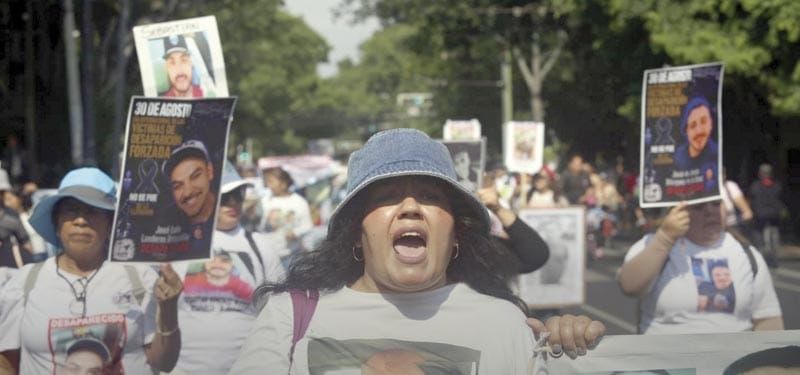 ¡!MARCHAN POR VÍCTIMAS DE DESAPARICIÓN FORZADA!
