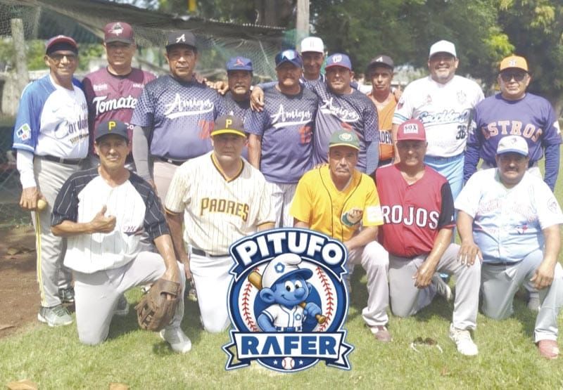 ¡PITUFO RAFER UNICO INVICTO EN LA PELOTA DE VETERANOS!
