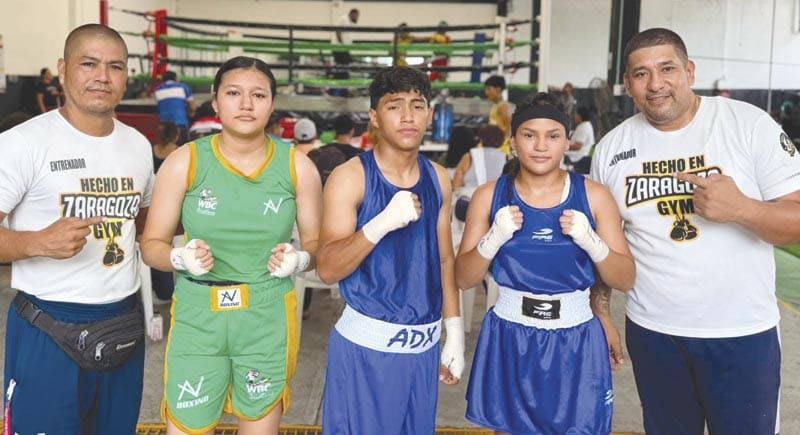 ¡CALIFICAN BOXEADORES DE ZARAGOZA GYM AL ESTATAL!
